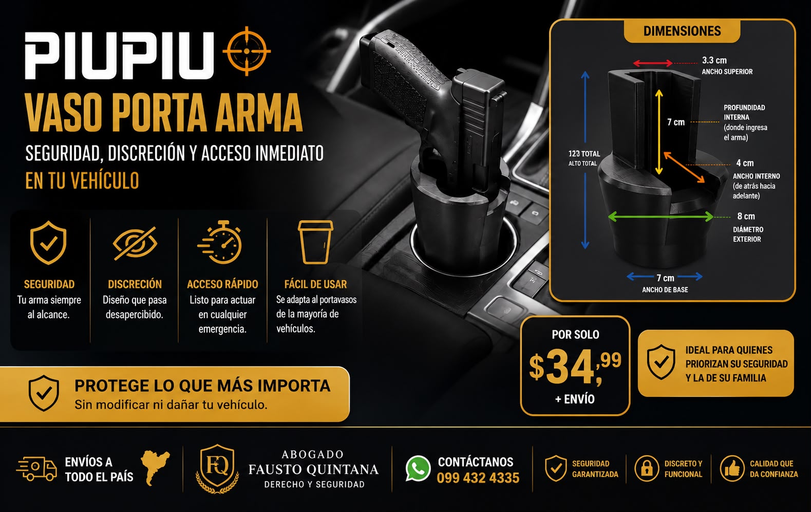 Vaso Porta Armas - Imagen 6